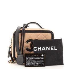 Chanel Vanity Case Filigree Caviar matelassé Moyen