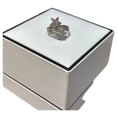 Chanel Fine Jewelry Comet Full Diamond Ring, Size 51