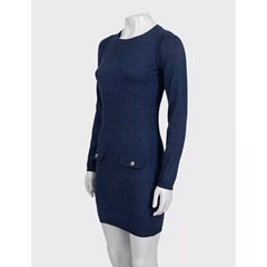 Chanel Fitted Wool & Silk Dress Sz.36