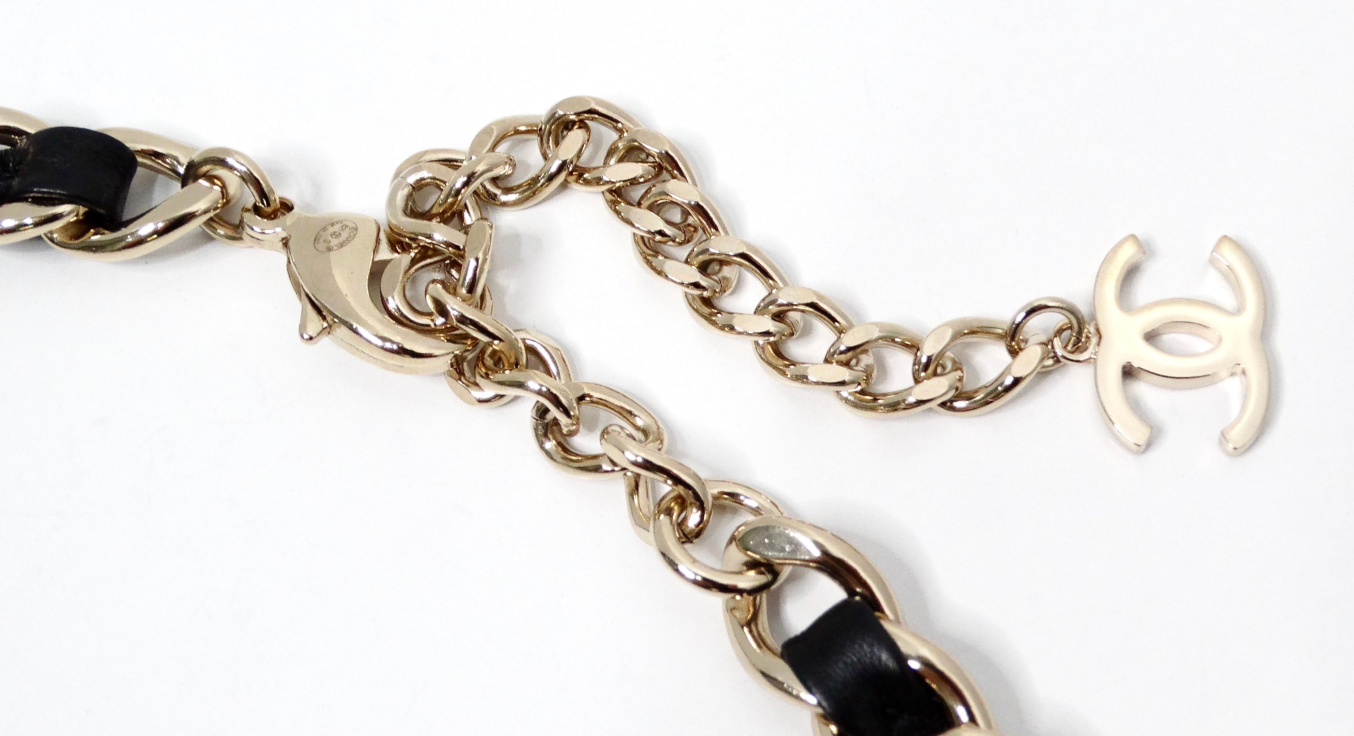 Chanel Flap Bag Charm Catena Cintura o Collana 2021 in vendita 1