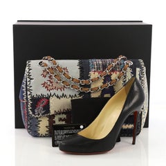 Chanel Flap Bag Multicolor Patchwork Jumbo