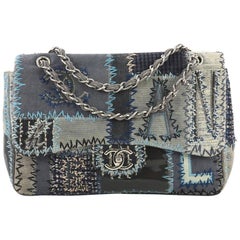 Chanel Flap Bag Multicolor Patchwork Jumbo Chanel Flap Bag Multicolor Patchwork Jumbo