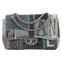 Chanel Klappe Tasche Multicolor Patchwork Jumbo