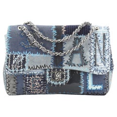 Chanel Klappentasche Multicolor Patchwork Jumbo