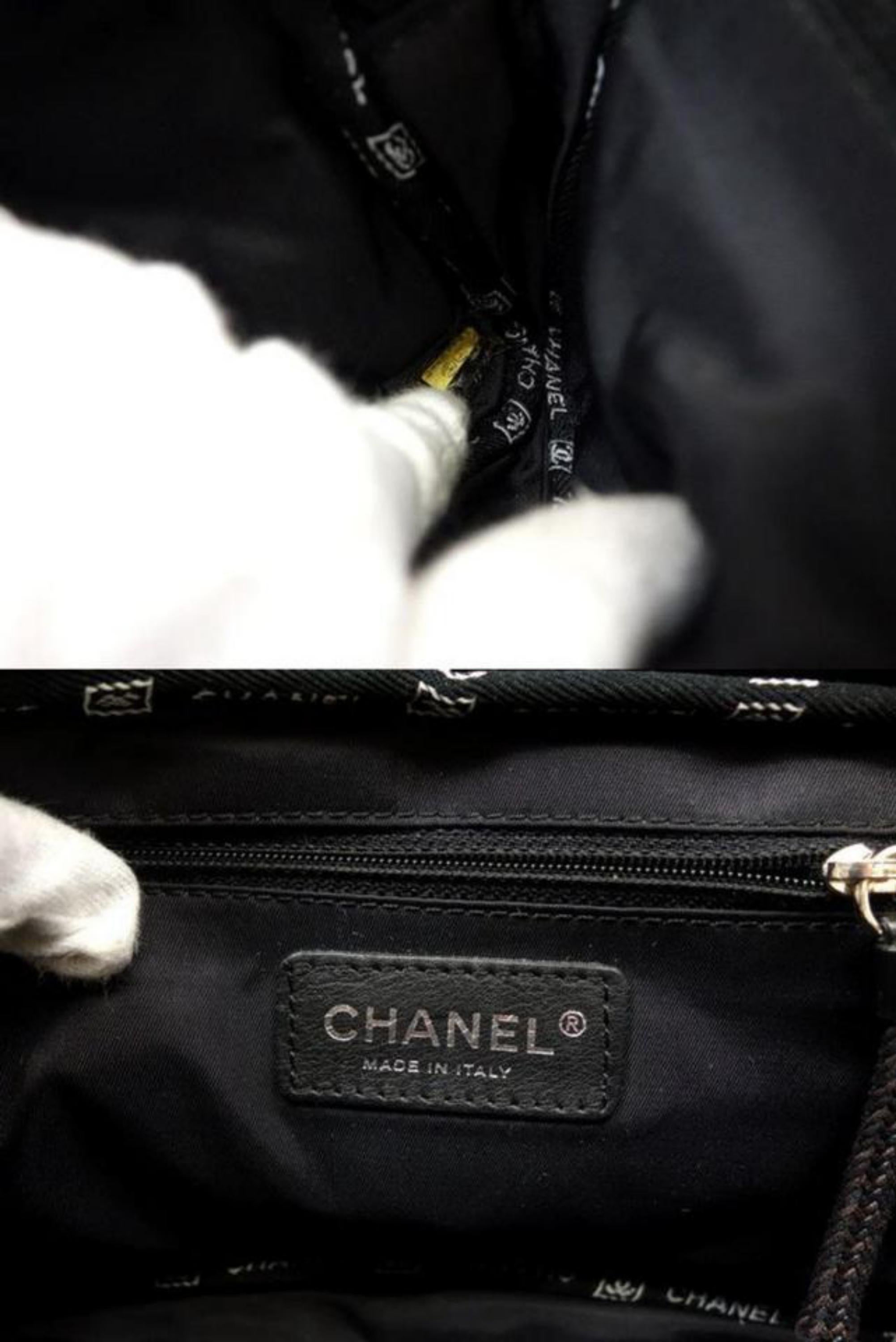 Chanel Flap Chain 227768 Black Pony Hair Shoulder Bag For Sale 2