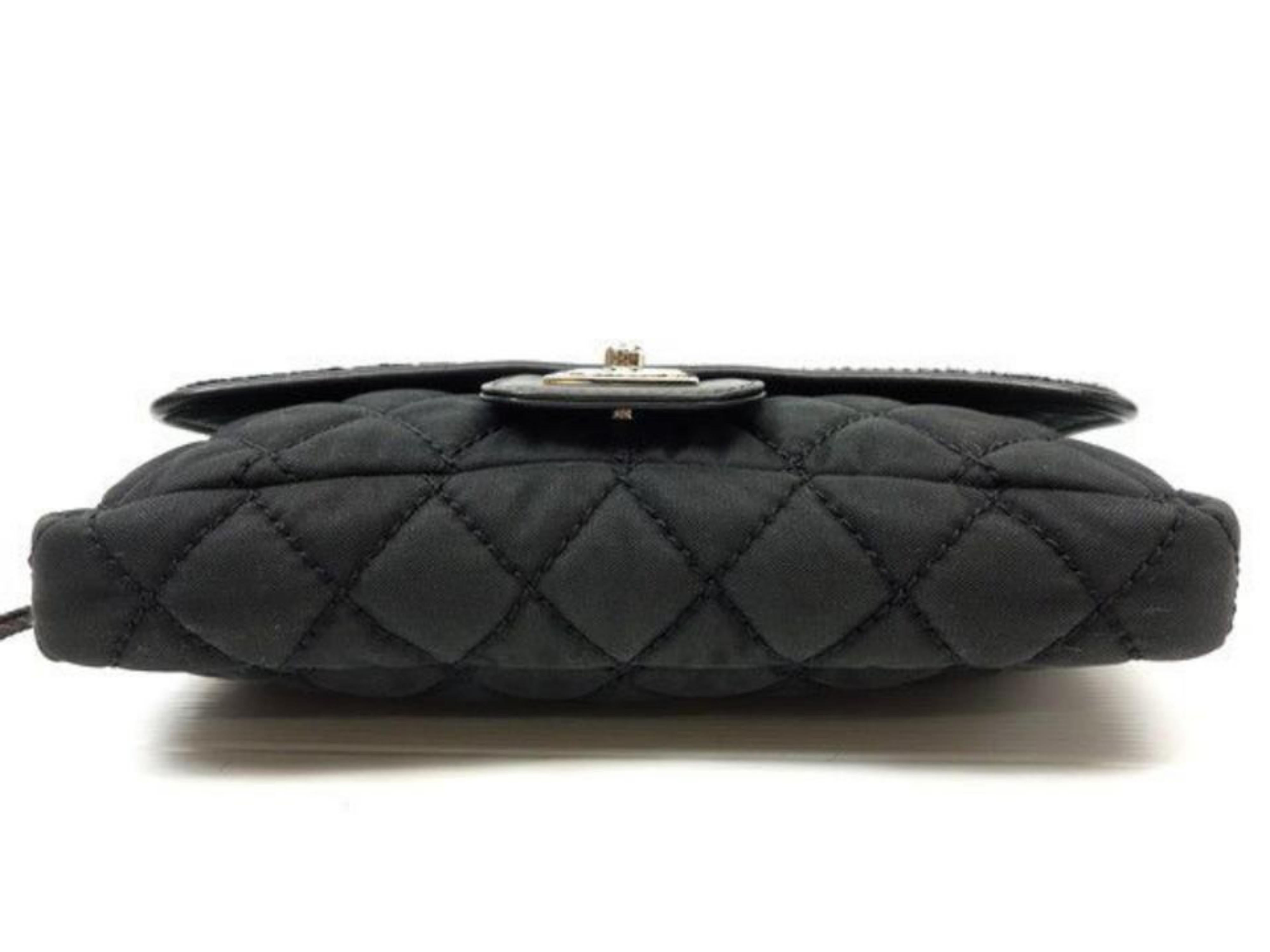 Chanel Flap Chain 227768 Black Pony Hair Shoulder Bag For Sale 4