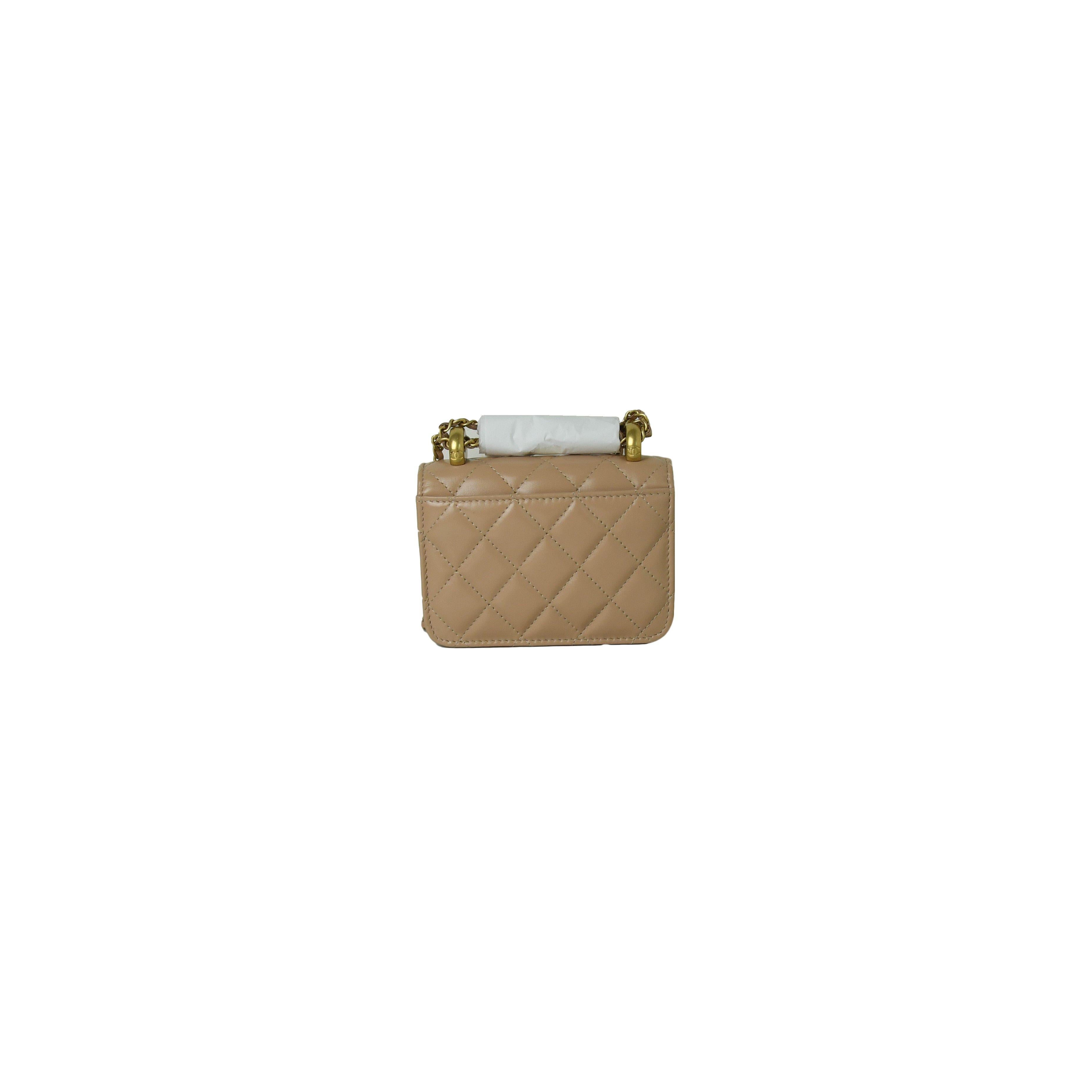 flap coin purse with chain chanel