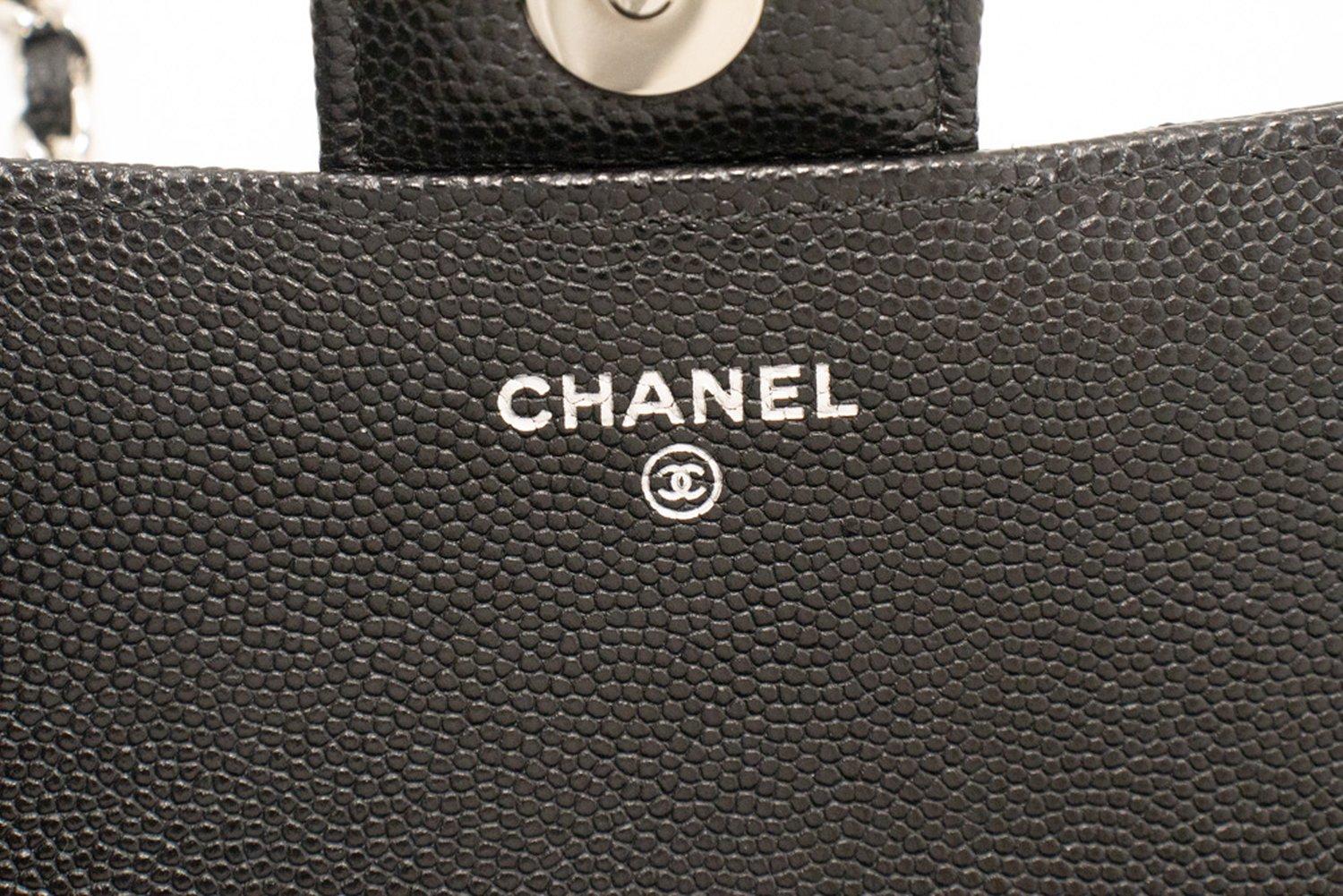 CHANEL Flap Phone Holder With Chain Bag Black Crossbody Clutch For Sale 11