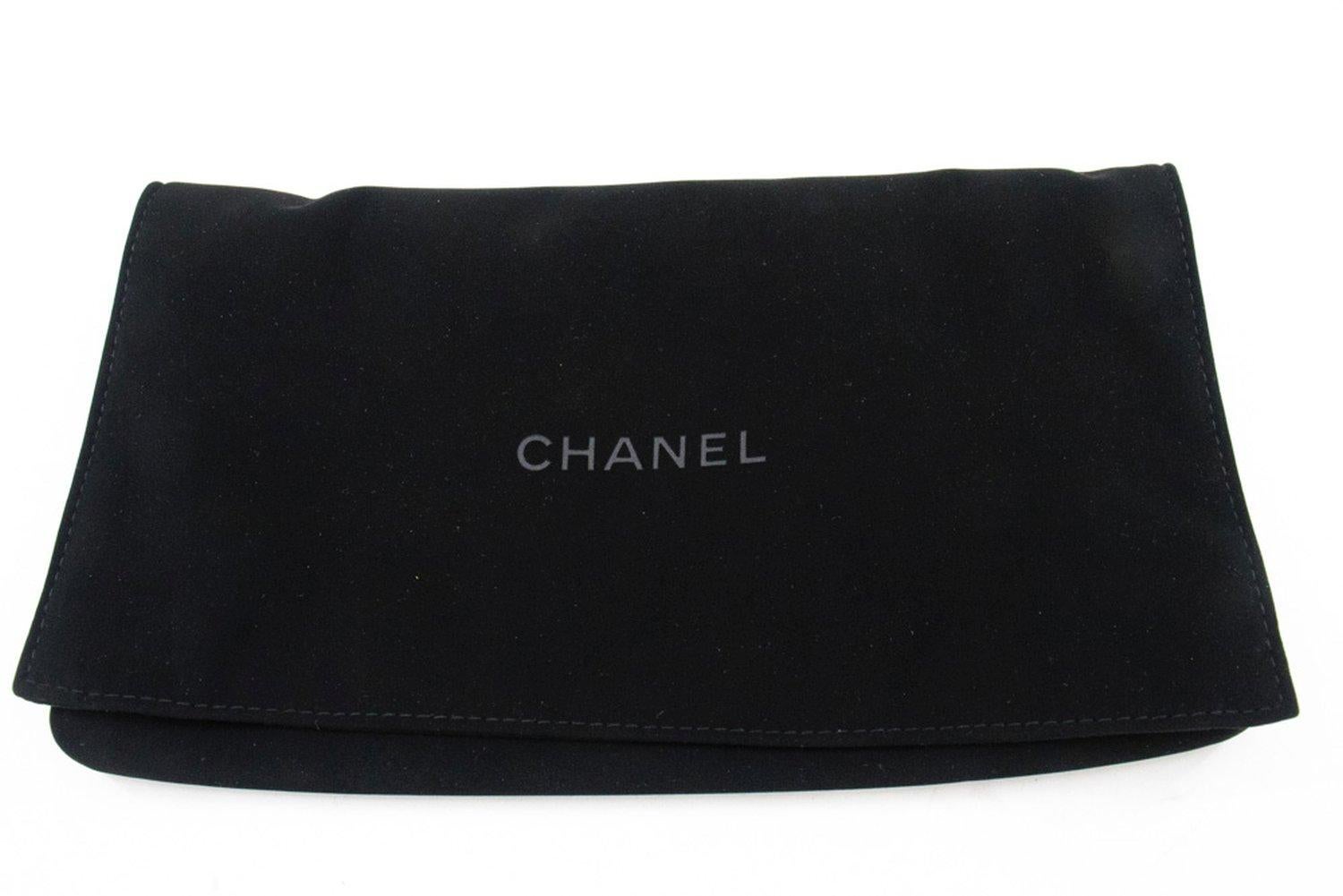 CHANEL Flap Phone Holder With Chain Bag Black Crossbody Clutch For Sale 15
