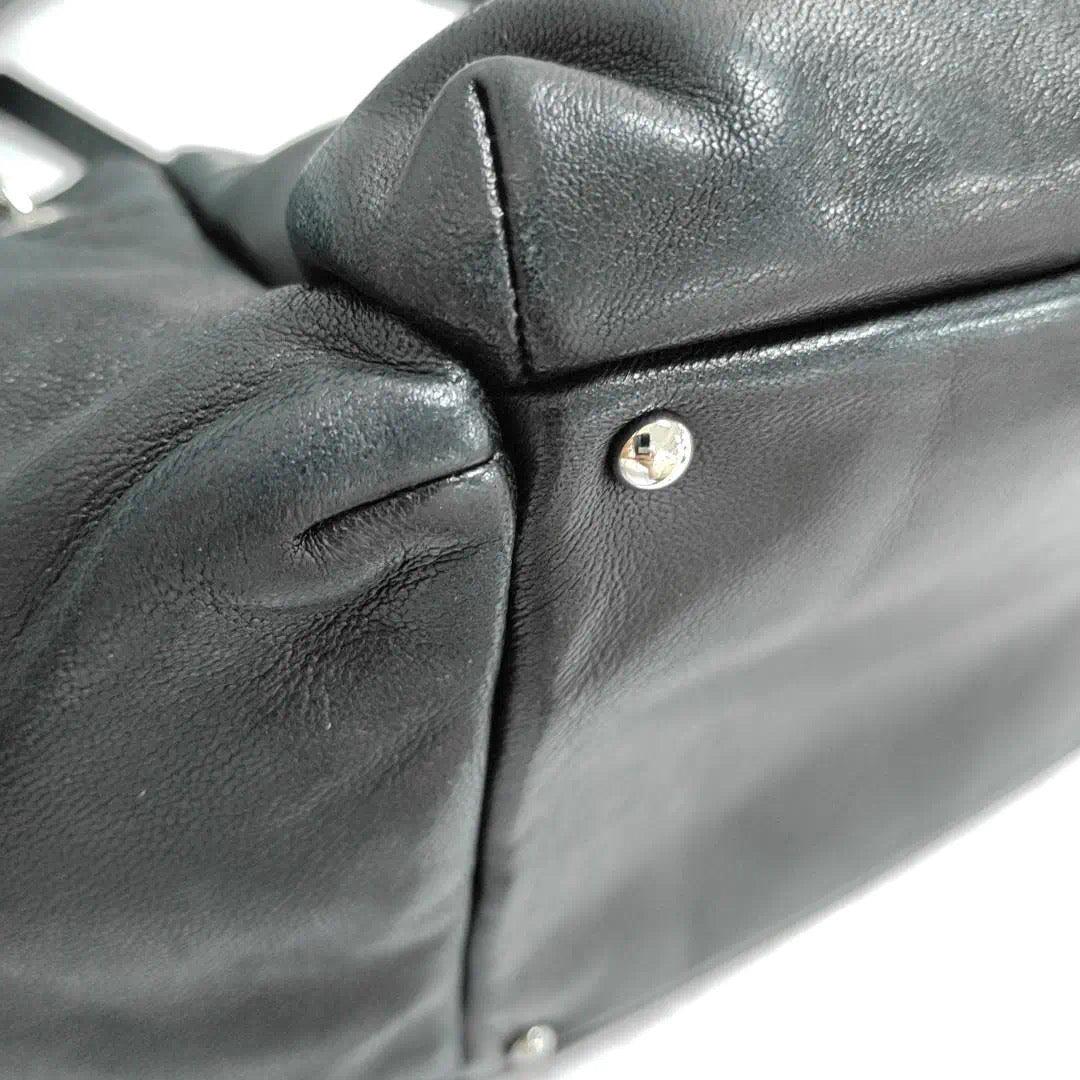 Chanel Flap Pocket Accordion Camera Bag 2005-2006 Lambskin Leather Shoulder Bag 9