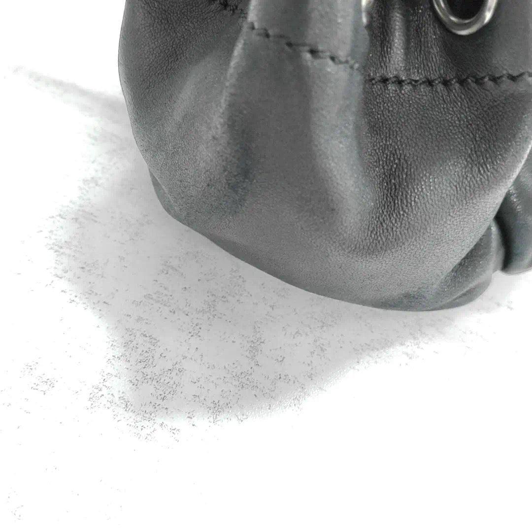 Chanel Flap Pocket Accordion Camera Bag 2005-2006 Lambskin Leather Shoulder Bag 4