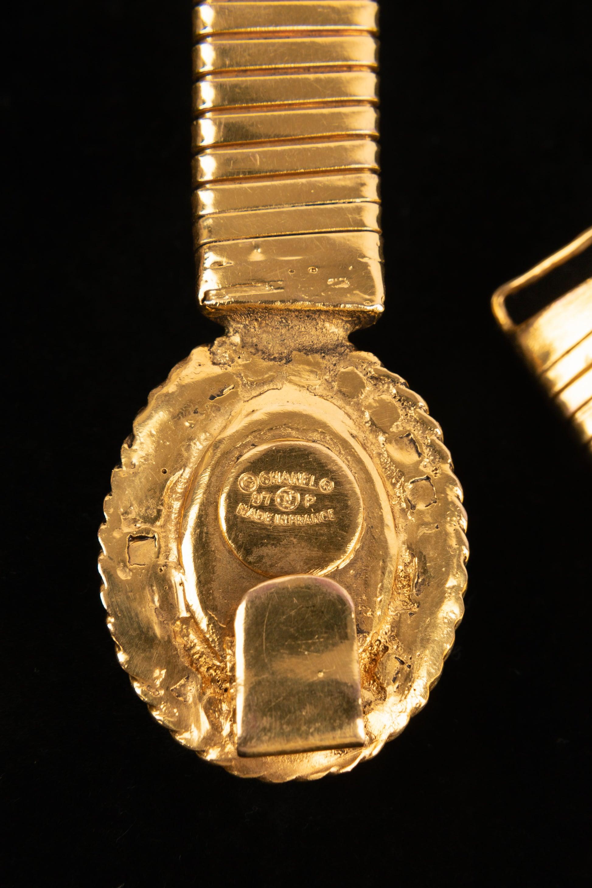 Chanel Flexible Belt with Glass Paste Cabochons, Spring-Summer 1997 5