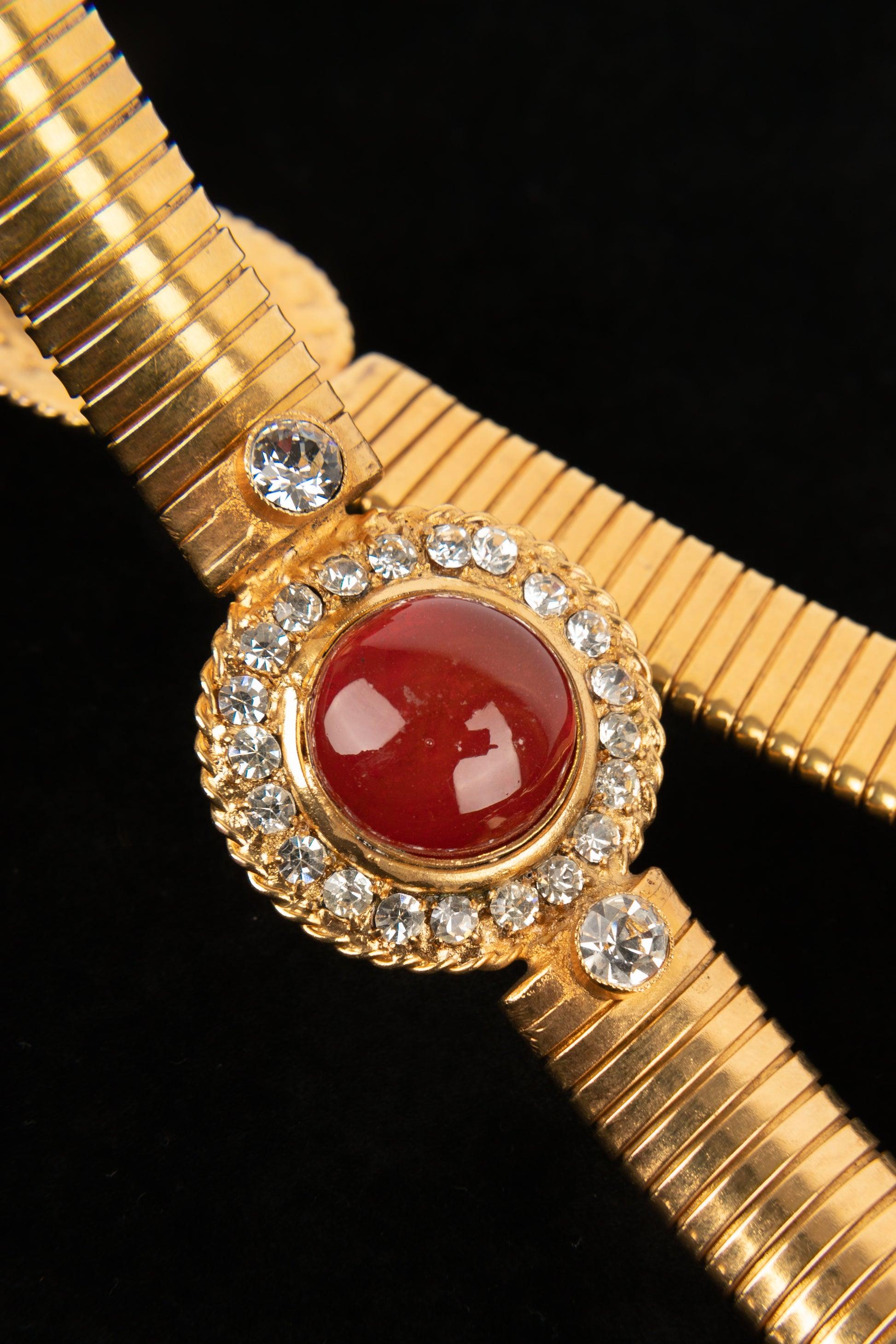 Chanel Flexible Belt with Glass Paste Cabochons, Spring-Summer 1997 2