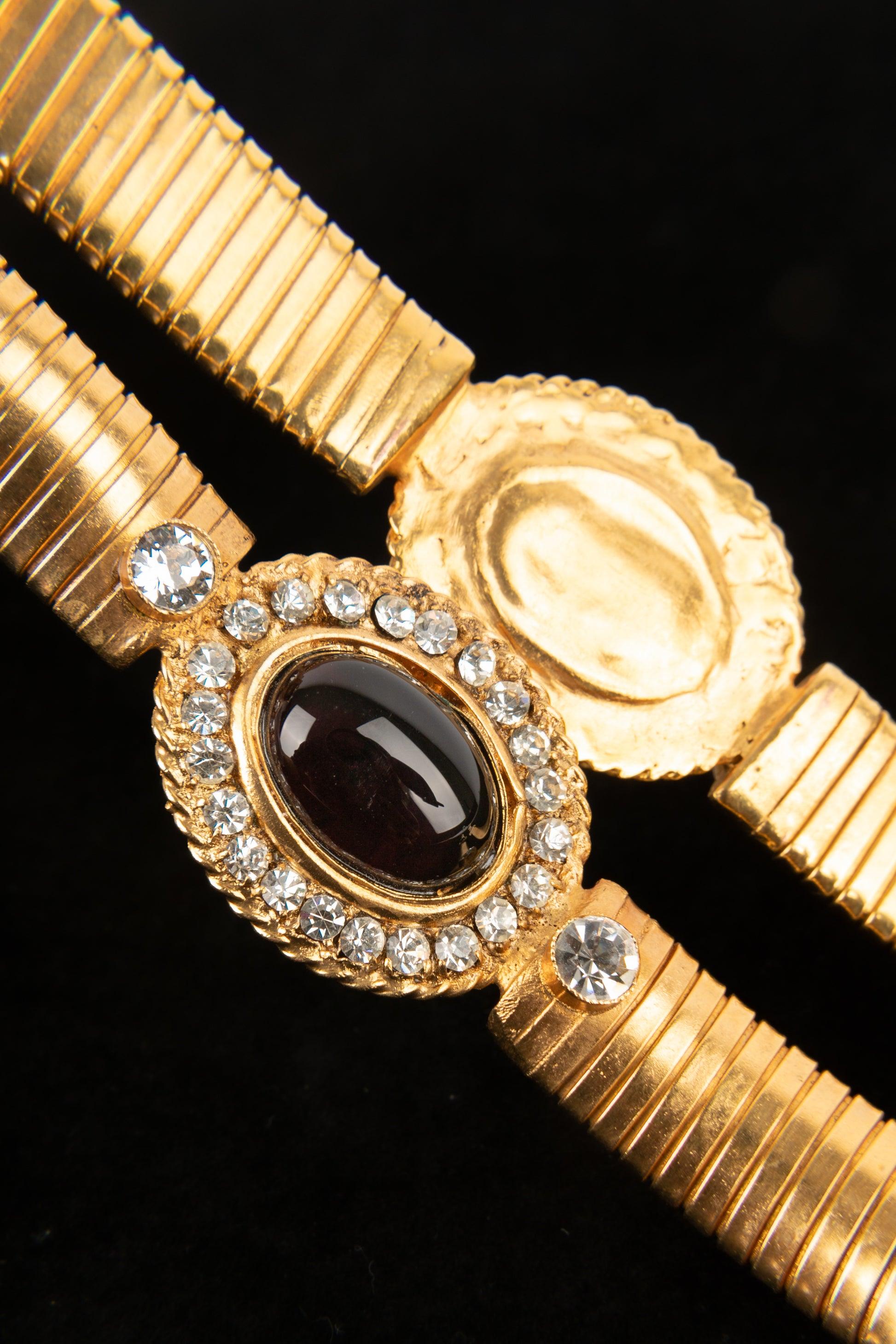 Chanel Flexible Belt with Glass Paste Cabochons, Spring-Summer 1997 4