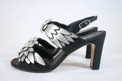 Chanel Floral Heels Size: 39