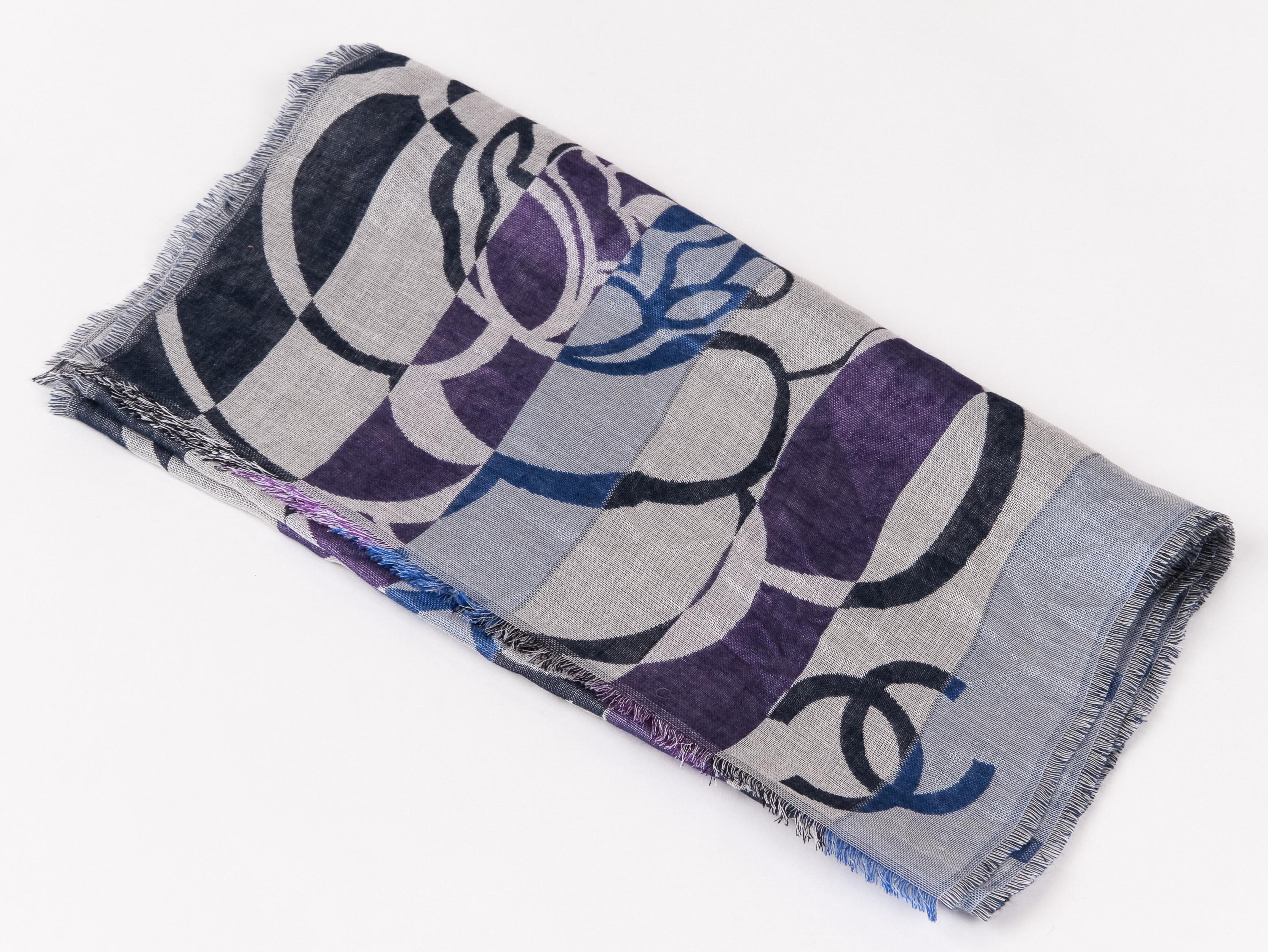 chanel silk scarf price