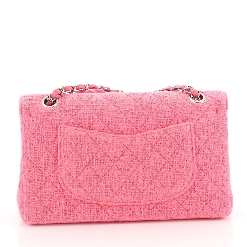 chanel bag flowers