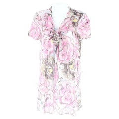 Robe à fleurs Chanel
