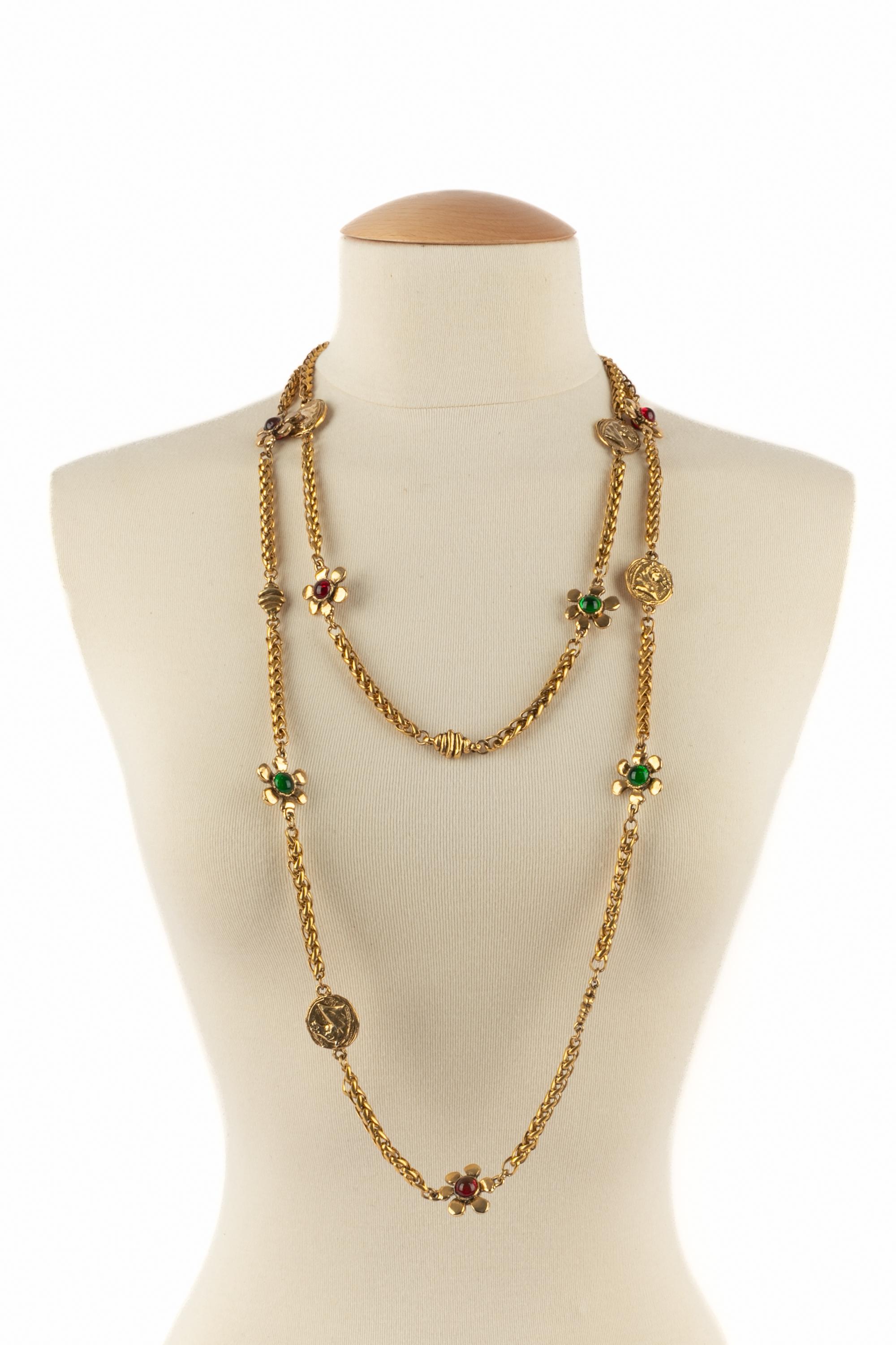 Collana a fiori Chanel anni '80 in vendita 7