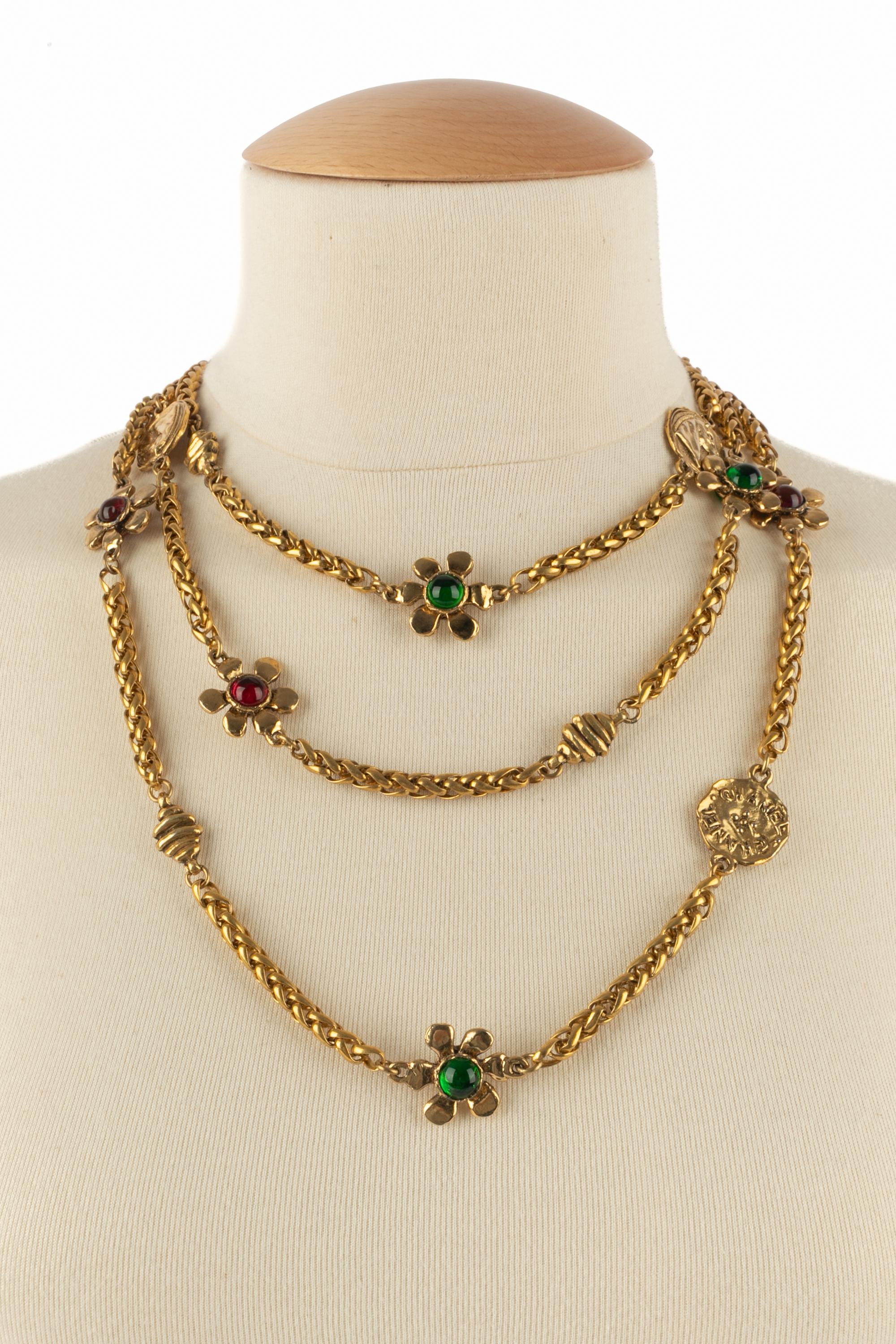 Collana a fiori Chanel anni '80 in vendita 9