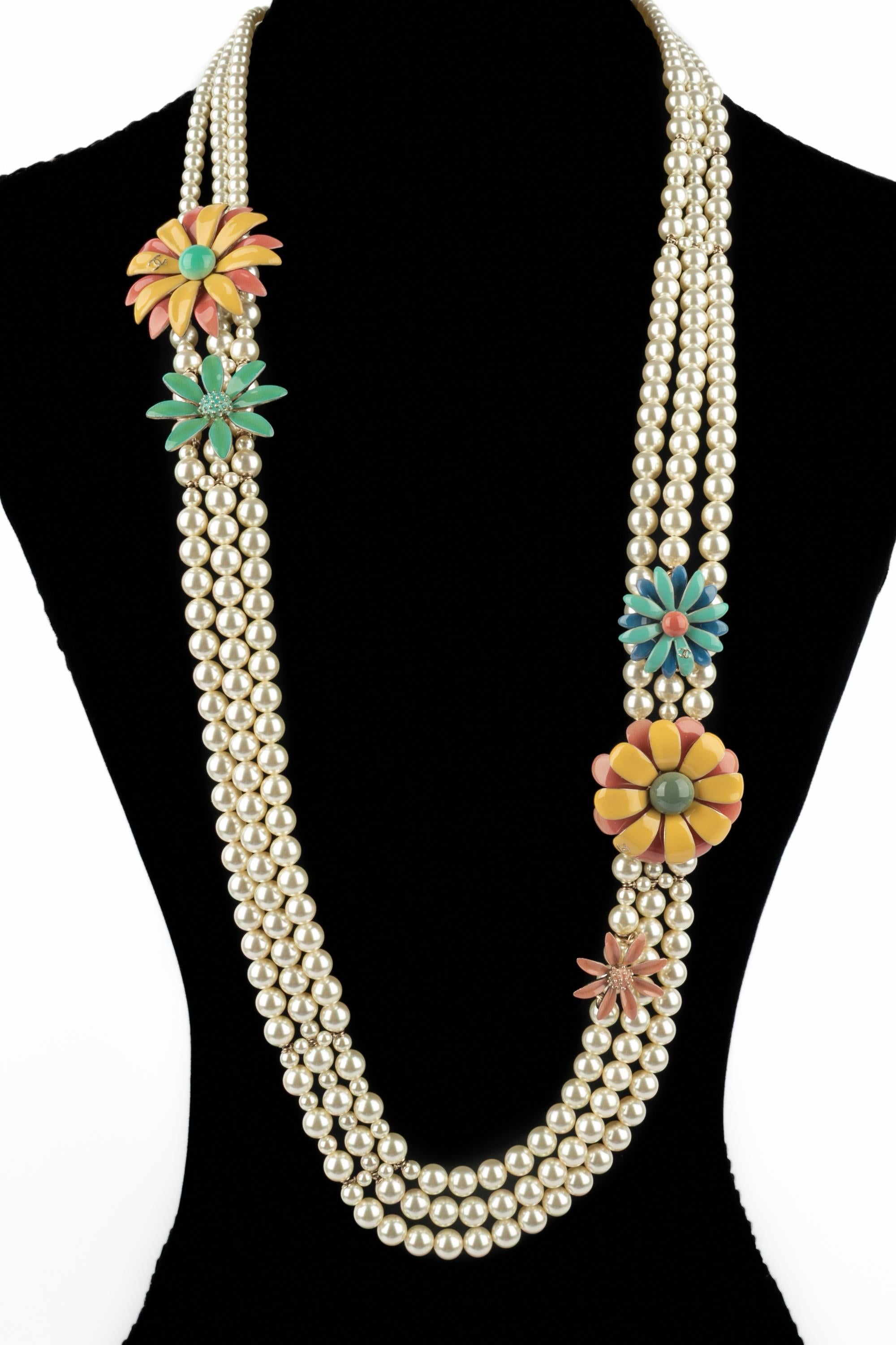 Chanel collana di fiori 2017 in vendita 8
