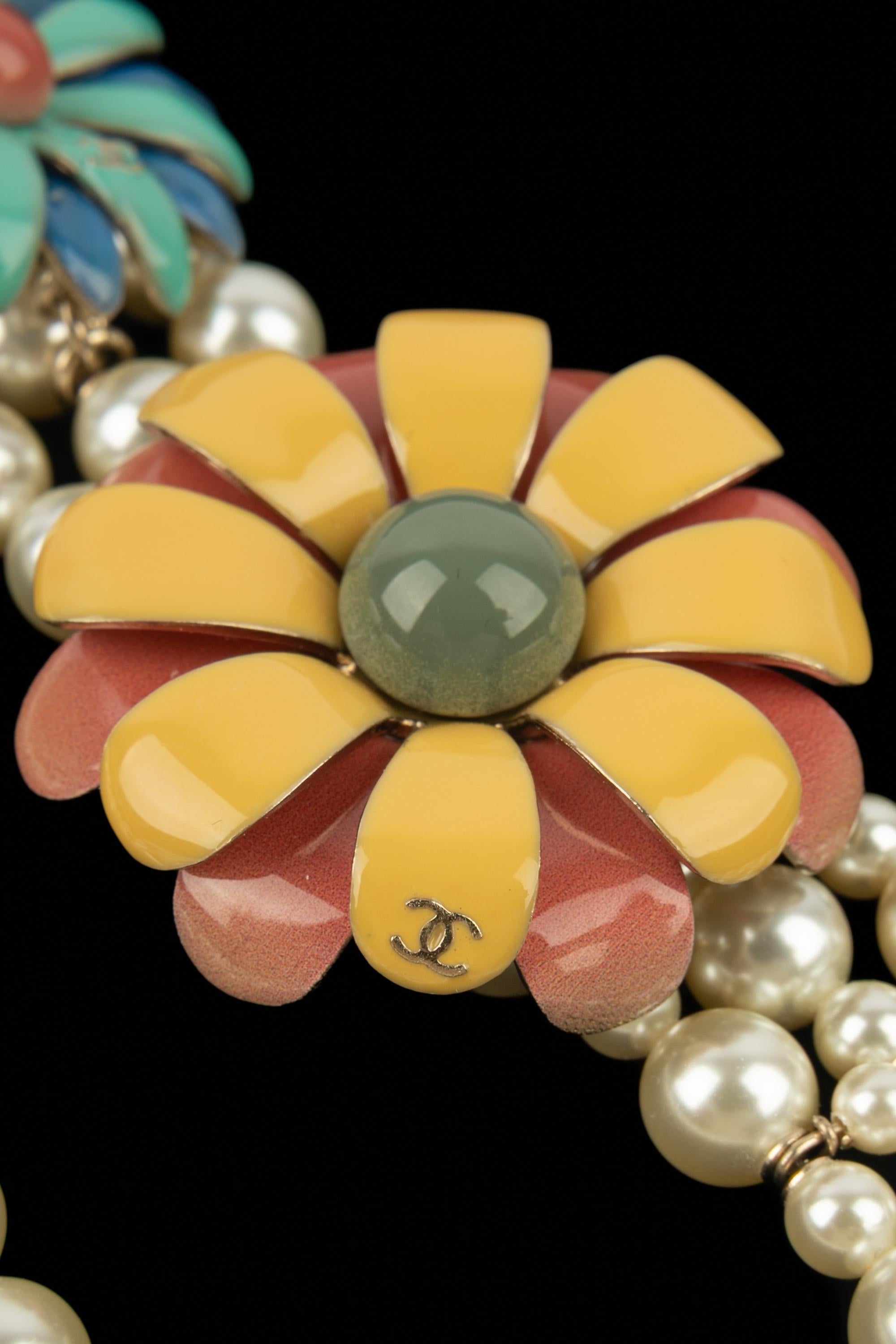 Chanel collana di fiori 2017 in vendita 3
