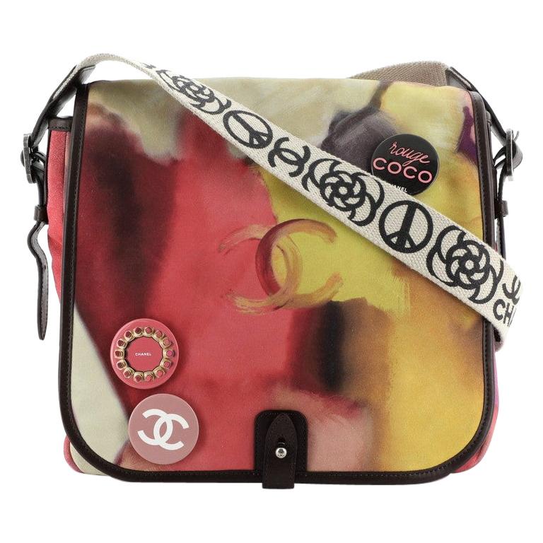 flower messenger bag