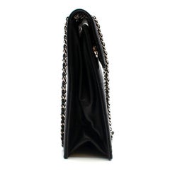 Chanel Fold-Over Top Handle Kette Tasche 29cm