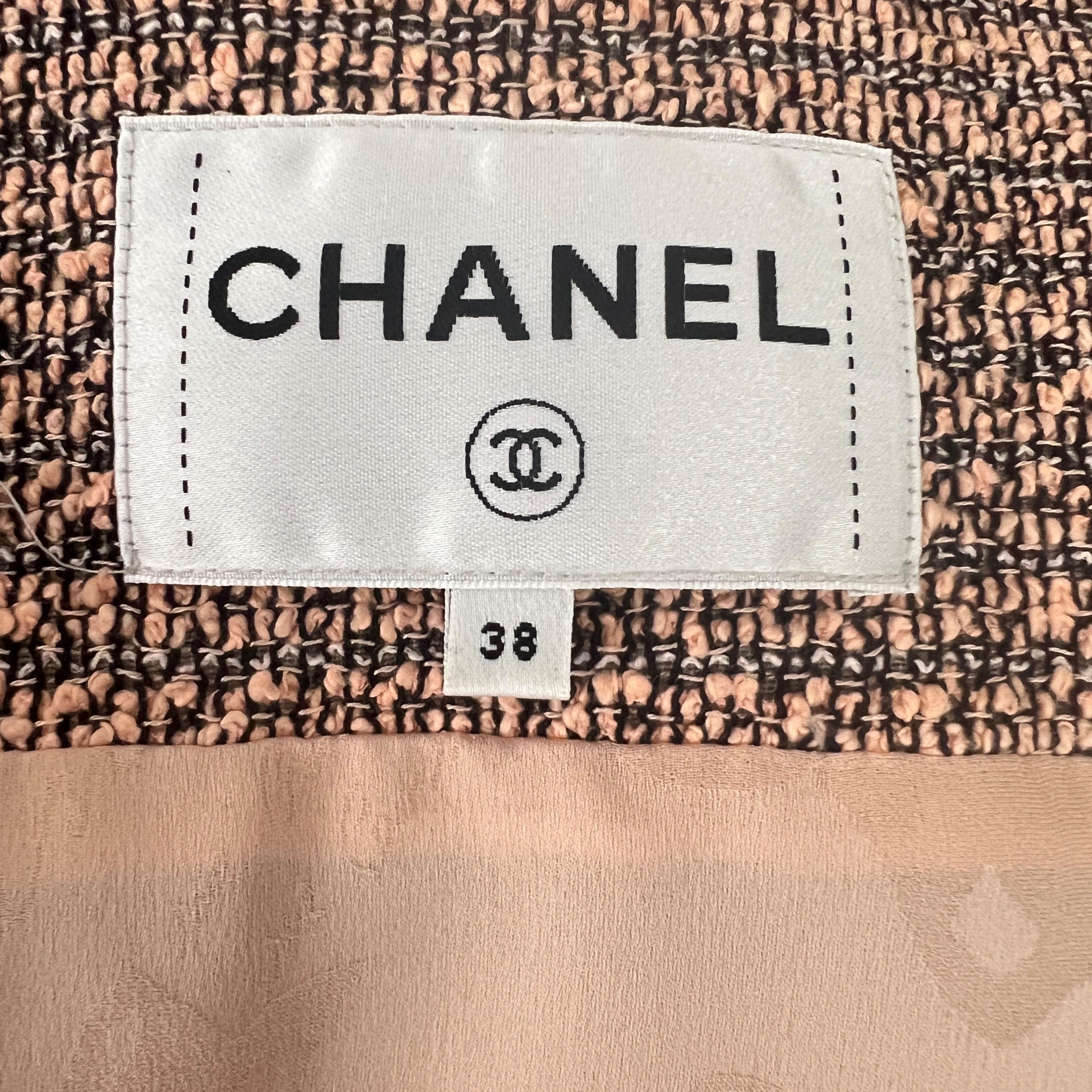 Chanel 2018 Ad Campaign Tweed Jacket For Sale 7