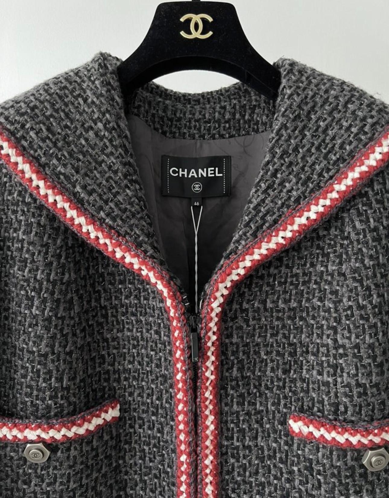 Chanel New Paris / Hamburg Runway Lesage Tweed Jacket 1