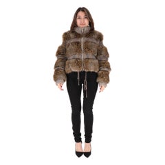 Chanel Forest Magic Collection Faux Fur & Fantasy Tweed Jacket