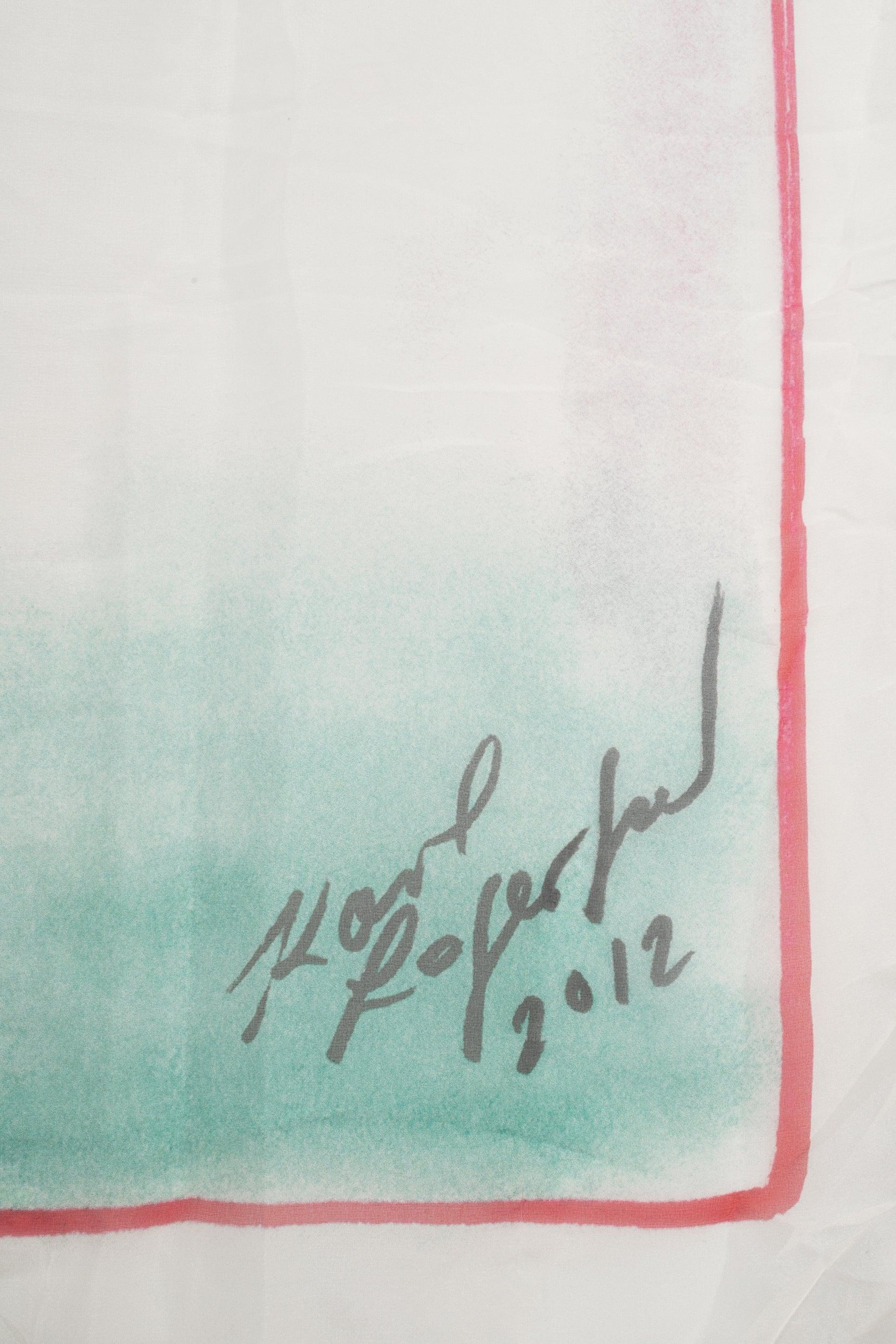 Chanel Foulard / Stole Designed by Karl Largerfeld, 2012 1
