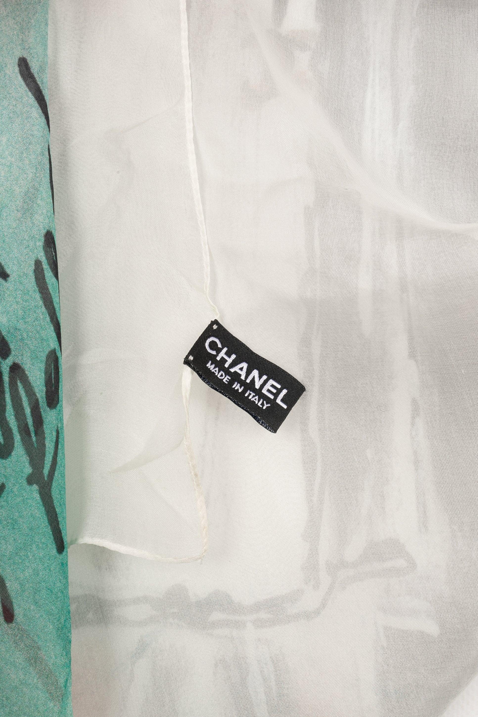 Chanel Foulard / Stole Designed by Karl Largerfeld, 2012 2