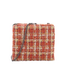 Chanel Frame Evening Bag Tweed Small