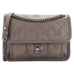 Chanel French Riviera Flap Bag Quilted Calfskin Mini