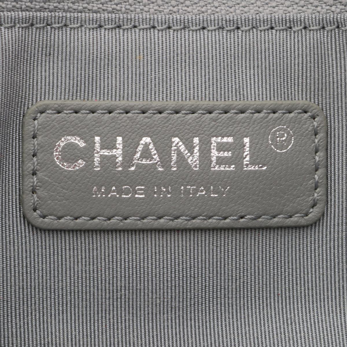 CHANEL French Riviera Flap Bag Red Caviar with Silver-Tone Hardware 2013 For Sale 13