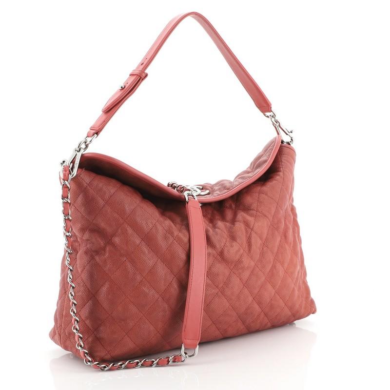 Estimated Retail Price: $3,200
Condition: Damaged. Heavy wear on base corners, moderate discoloration and wear on exterior, scuffs and marks on base. Minor wear on handle, strap and in interior, heavy scuffs on interior opening, scratches on
