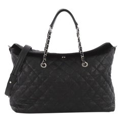 Chanel French Riviera Flap Bag Quilted Caviar Medium at 1stDibs