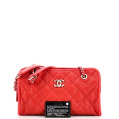 Chanel French Riviera Tote Quilted Caviar Small