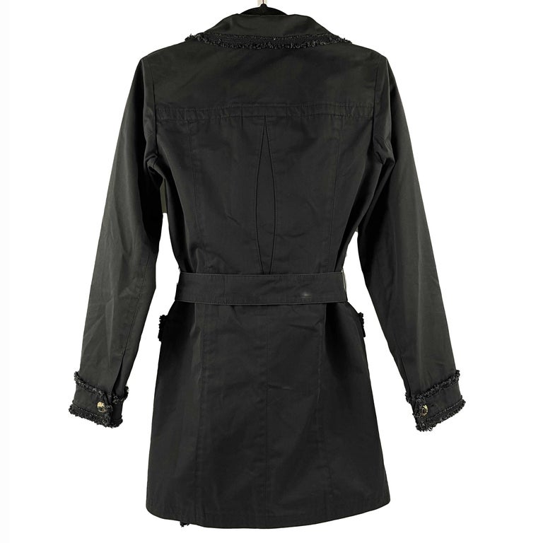 CHANEL 25S BELTED TRENCH COAT 265575