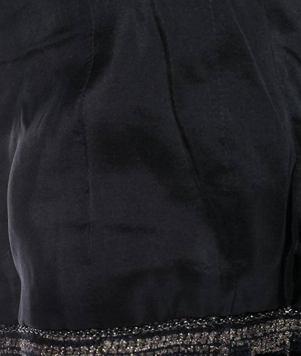 Chanel Fringed Lesage Metallic Fantasy Tweed Jacket Skirt Suit  3