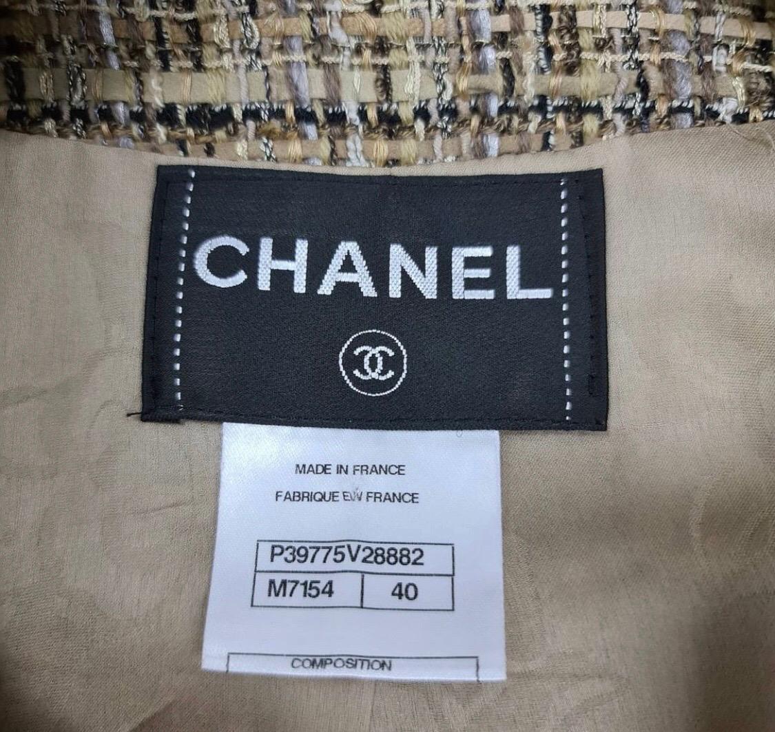 Chanel Fringed  Lesage Tweed Jacket 3