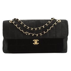 East west chocolate bar pony-style calfskin handbag Chanel Black in  Pony-style calfskin - 22182365