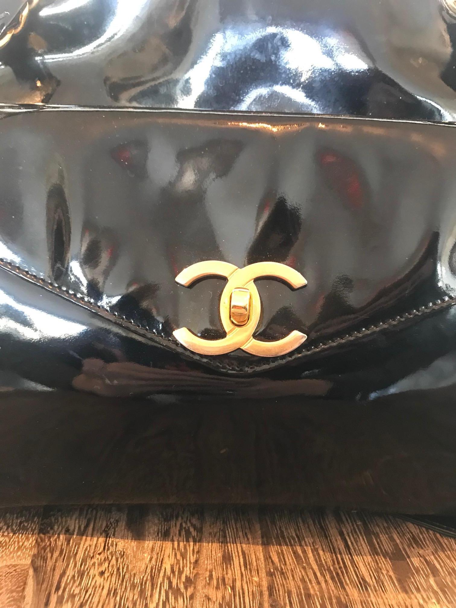 Chanel Front Pocket Tote For Sale 2