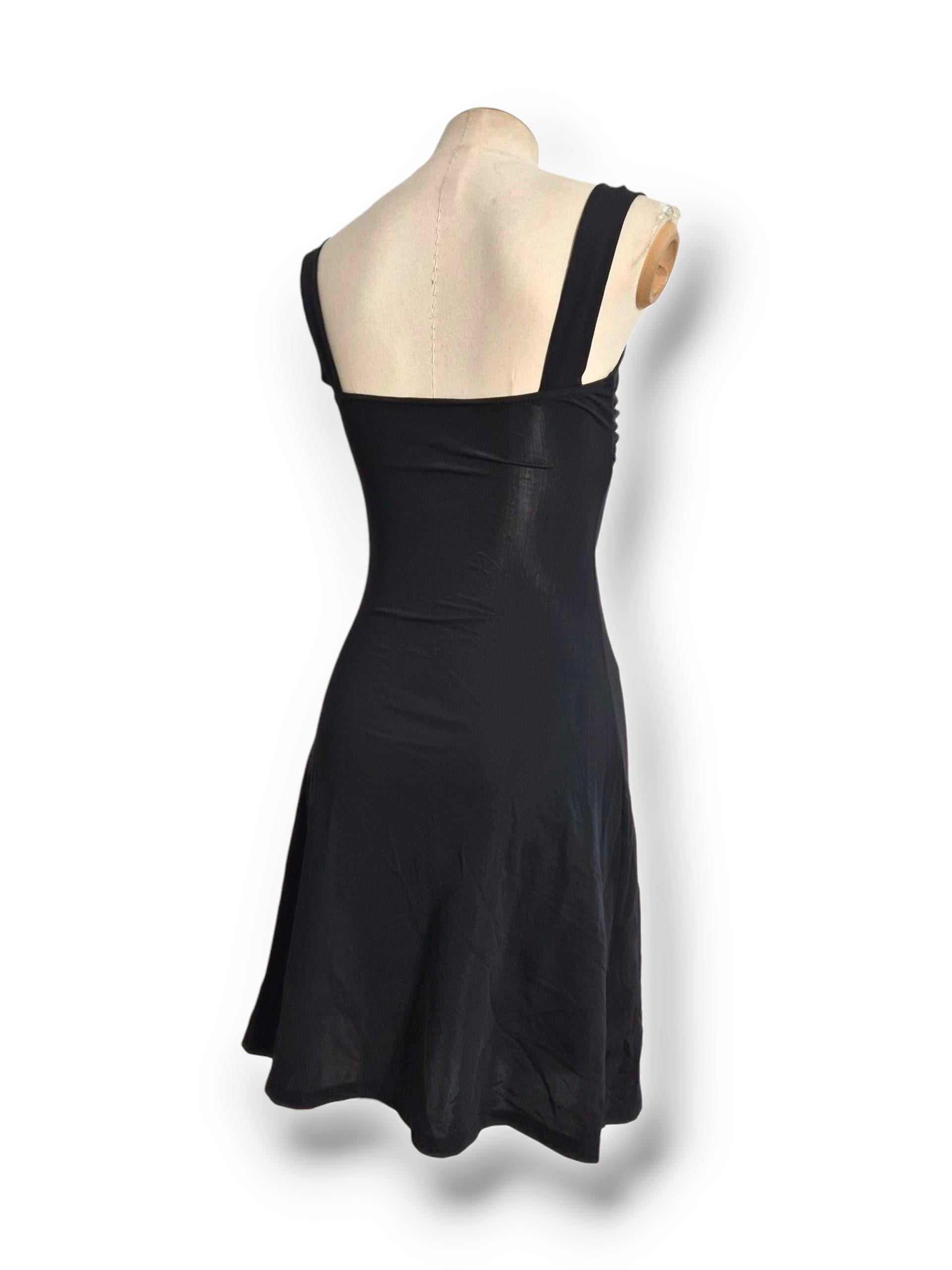 Chanel, robe midi à nouer sur le devant, Croisière 1996 Pour femmes en vente