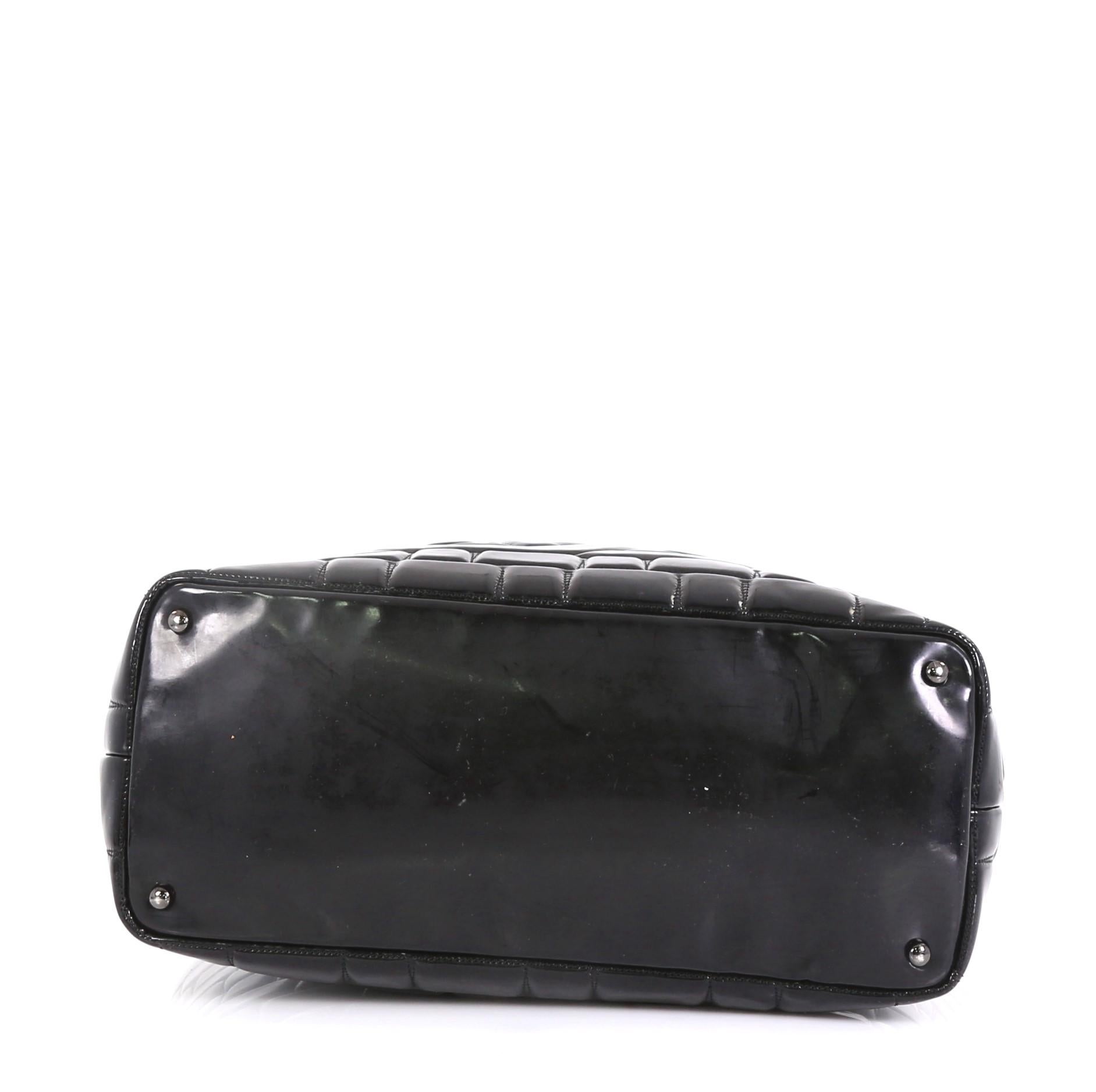 Women's or Men's Chanel Frozen Tote Quilted Vinyl Large