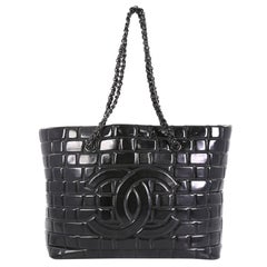 Chanel Frozen Tote Quilted Vinyl Large