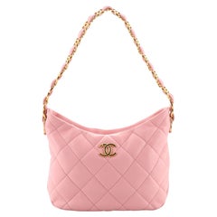 Chanel Funky Town Chain Hobo Quilted Lambskin Medium
