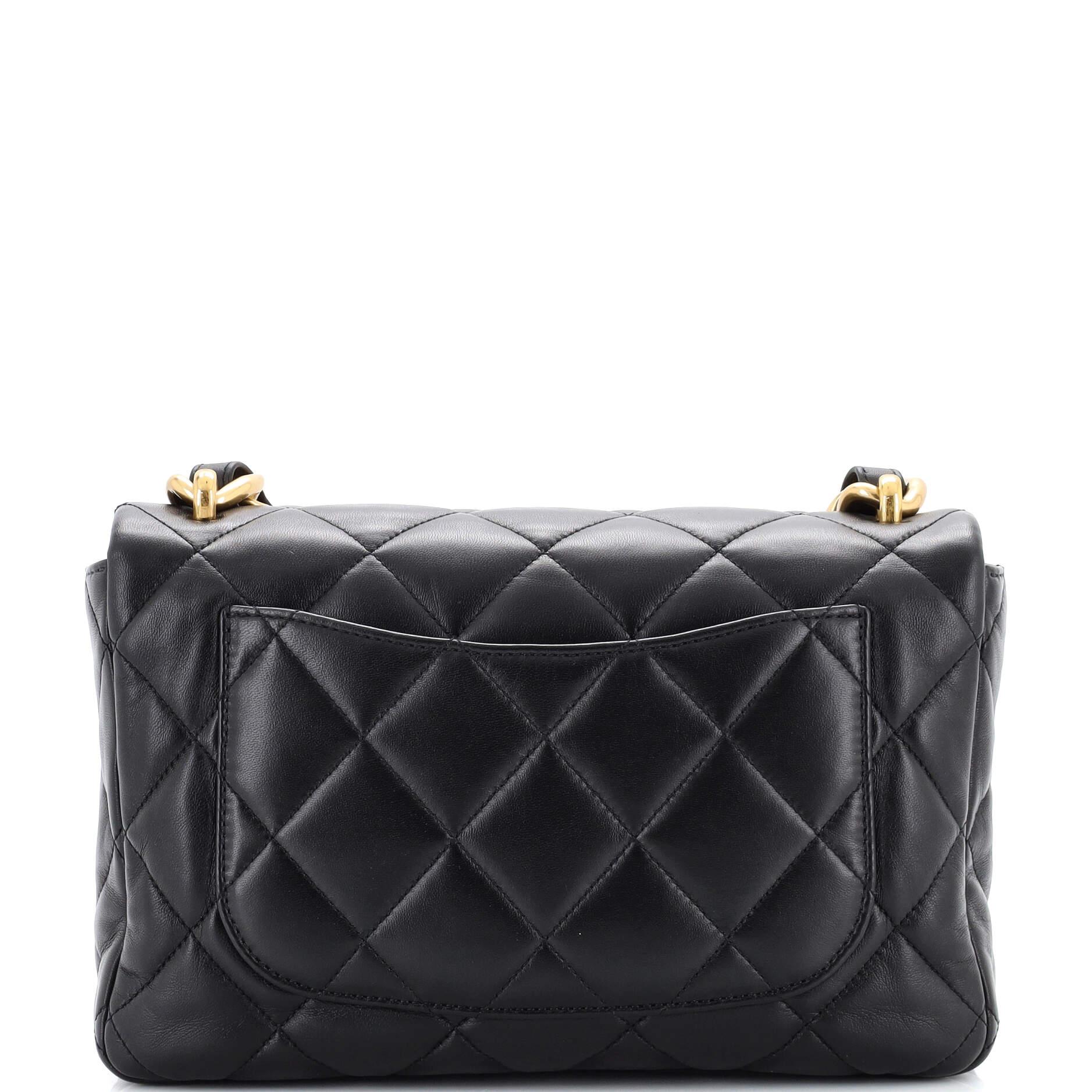 Women's or Men's Chanel Funky Town Flap Bag Quilted Lambskin Large