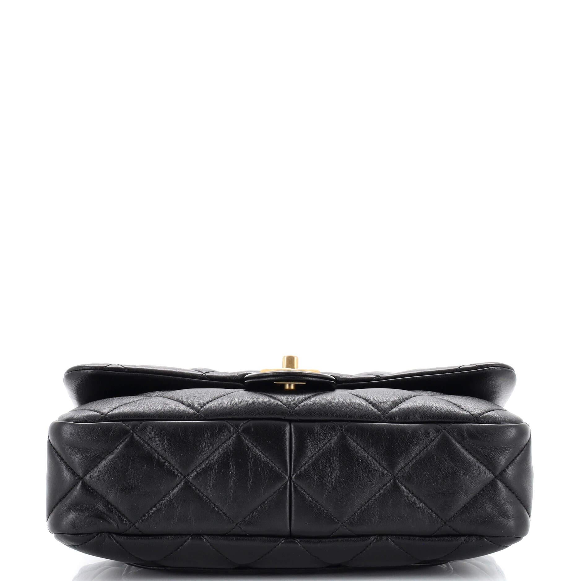 Chanel Funky Town Flap Bag Quilted Lambskin Large 1
